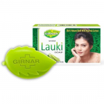 Girnar Lauki Seep | Talgivaba seep |A klassi seep niisutatud nahale | 100 g | Pakis 4