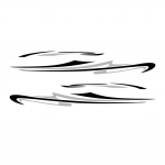 Mercedes Sprinteri autole, pika k&uuml;lje triibud, kleebised, PVC, auto isetegemine, spordistiil, kaunistus, kleebis Autod autotarvikud