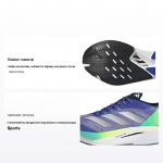 adidas Adizero Boston 12 Kobalt sinine Zero metallik Meeste tossud Lucid-Blue IF9211 41⅓