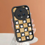 Pehme silikoonist ruudukujuline redelprintimise mustriga telefoni korpus, t&auml;iskaanega kaamera p&otilde;rutuskindel kummist &uuml;mbris Huawei Honori jaoks Huawei Nova 5T tumepunast v&auml;rvi