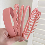 Libisemiskindlad juuksepaelad naistele Meestele Lihtne raam Peapael Pesevad Juukse Pauguhoidja N&auml;omask Juukser&otilde;ngas Juuksepael Juuste Aksessuaarid must