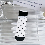 Suvised &uuml;li&otilde;hukesed l&auml;bipaistvad kristallsiidist sokid Tikand Lilled Retro Naiste sokid Mood Harajuku Kawaii Elastsed Pikad Sokid