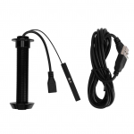 WiFi uksepiilu kaamera 2.4G 5G 1080P HD laia nurgaga objektiiv 2-suunaline k&otilde;ne liikumistuvastus elektrooniline uksekell Black