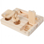 6 &uuml;hes puidust hamstri toiduotsimism&auml;nguasjad V&auml;ikeste lemmikloomade s&ouml;&ouml;tja interaktiivne pusle maiustuste jaotur merisea m&auml;nguasjad