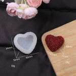 3D Love Heart Silikoonist k&uuml;&uuml;nlavorm DIY k&auml;sitsi valmistatud loominguline lille aroomiteraapia krohv vaigust seebi valmistamise tarvikute komplekt Kodu kingitused