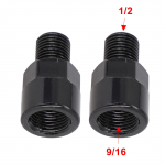 Praktiline jalgratta pedaali adapter 1/2 tolli v&auml;ndadega jalgratta pedaali adapter jalgratas