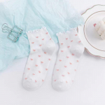 Armsad armastuse s&uuml;dametr&uuml;kiga naiste sokkide pakk Jaapani lihtsus, elegantne naiste l&uuml;hike sox, pehme hingav naine one size must