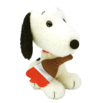Nakajima Corporation Peanuts Snoopy Pidulik pehme m&auml;nguasi S K17 x L10 x S15cm 205537-24 black