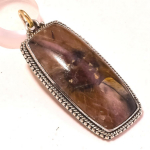Rhodonite Gemstone Handmade Latest Design Unique Gift Jewelry Pendant 2 r1a41