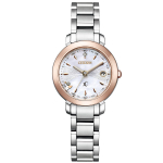 Cross Sea raadiokell veekindel Floret Diamond White Silver [Citizen] Eco-Drive ES9445-73W naiste