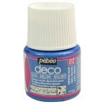 Peinture acrylique - P&eacute;b&eacute;o - P.BO D&eacute;co - Bleu moyen - Brillant - 45ml