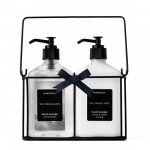 Kimirica Hand Wash & Hand Lotion Duo komplekt koos Metal Caddyga