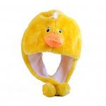 Lastele m&otilde;eldud pl&uuml;&uuml;sis loomam&uuml;ts k&otilde;rvaklappidega Multifilm K&uuml;&uuml;liku/konna/pardi cosplay-m&uuml;ts Talvine soe peakate Halloweeni j&otilde;uludeks One Size F