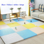 24 tk Xpe &Uuml;hendatud Paksendatud Vahtp&otilde;randamatt Laste Beebi Roomamismatt Imav Mustust H&uuml;lgav Pusle Libisemiskindel P&otilde;randamatt 30*30cm*24pcs