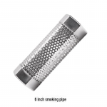 Roostevabast terasest grill-k&uuml;lma suitsugeneraator &ndash; s&ouml;e- ja puuviljapuu suitsutoru &otilde;ues grill