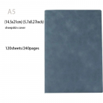 640/400/240/160 lehek&uuml;lge &uuml;lipaksu joonega &otilde;pilasp&auml;evik m&auml;rkmik kontoritarvete A4/A5/A6 PU nahast &auml;rit&ouml;&ouml; m&auml;rkmik A5 Blue 240page