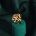 Vintage ehted Temperament lilledega s&otilde;rmused naistele Kingitused &Otilde;rnad Mitmek&uuml;lgsed Lilleripats Kaelakee Aksessuaarid Kingitused Rings