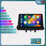 Ossuret 4G 9 Android 12 Autoraadio GPS Renault Megane 3 Fluence 2008 - 2014 Samsung SM3 jaoks 2Din Carplay Autostereo Peaseade Intelligentne Navigatsioon P2CP 4Core 2G 32G