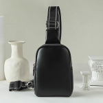 V&auml;ike naiste rinna kott Pehmest nahast crossbody kott naistele must