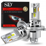 2tk Canbus H4 LED esitulede pirnid kaugtuled 30000LM auto mootorratta tuled CSP turbo LED vasktoru lambid Auto Moto esilatern 12V 6500K