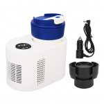 Auto Tassisoojendi Jahuti Multifunktsionaalne Kuumuse ja K&uuml;lma Isolatsioon 2 &uuml;hes Nutikas Elektriline Jahutustass Autole L valge