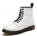 2025 Klassikalised Doc Saapad Meeste Kingad Vabaaja Kingad Klassikalised Pahkluusaapad K&otilde;rge Sissevool Kontor Ventilatsioon Kasulik Mootorratas 240 valge