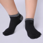 1 pair Breathable Unisex Men Women Socks Sports Ideal For Five 5 Finger Toe Shoes Sale solid Mesh socks men 2024 helehall v&auml;rv
