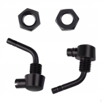 2 Pieces Windshield Washer Nozzles Car Accessories 181-wwn70 Replace for Challenger T/A Easy to