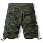 Meeste Camo cargo l&uuml;hikesed p&uuml;ksid, puuvillased, l&otilde;tv l&otilde;ige, kamuflaaž 34 black