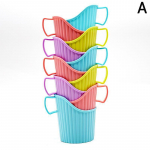 10 tk &uuml;hekordse paberist tassihoidja komplekt, paksendatud plastikust lainepapist tassihoidja, teetseremoonia soojusisolatsioon, p&otilde;letusvastane k&auml;si