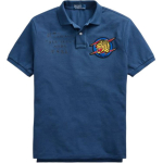 Polo Ralph Lauren Tiger tikitud l&uuml;hikeste varrukatega polos&auml;rk meeste polos&auml;rk tumesinine 710798087-001 XS