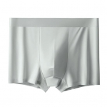 Meeste bokserid Aluspesu Elastne Keskmise k&otilde;rgusega Tihedalt l&otilde;ikega U-kumerad L&uuml;hikesed p&uuml;ksid Bikiinid &Uuml;hev&auml;rvilised Suvised &Otilde;hukesed J&auml;&auml;siidist P&uuml;ksikud L sinine