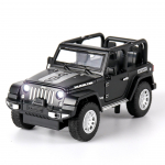 1/32 M&otilde;&otilde;tkava Jeep Wrangler Rubicon Sulamist Auto Mudel Valatud Metallist M&auml;nguasi Maastikuautod Auto Mudel Miniatuurne Auto Mudel Kingitus Lastele must