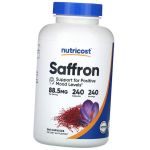 Safraniekstrakt, Saffron, Nutricost 240 kapslit (71647018) 240caps