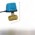 AMECO miniatuurne elektriline kahesuunaline kuulventiil kliimaseadmetele - Saadaval 4 ja 6 punktiga, DN15 DN20