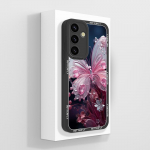 Samsung Galaxy S24 S23 S22 S21 FE Ultra S25 Edge telefoni&uuml;mbris Vedel silikoon V&auml;rviline lillemuster Kukkumisvastane Kaitsev kest Samsungi korpusele Samsung S24 FE