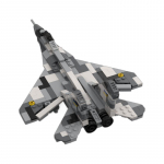 N&otilde;ukogude h&auml;vitaja MiG-29 ehitusklotside maailm II maailmas&otilde;ja s&otilde;jaline mudel kokkupandav m&auml;nguasi &uuml;hilduv komplekt
