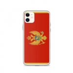 Coque T&eacute;lephone Drapeau Mont&eacute;n&eacute;gro &ndash; iPhone 11
