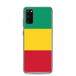 Coque T&eacute;l&eacute;phone &ndash; Samsung &ndash; Galaxy S20 Plus &ndash; Drapeau Guin&eacute;e &ndash; Souple &ndash; mitmev&auml;rviline