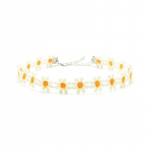 T&uuml;drukute pitsiline gooti kaelakee naistele Vintage seksikas mood samet valge karikakra lilleline kaelakee daami kaelaehted aksessuaarid adjustable