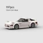 MOC F1 Linna Kiiruse Spordi Meistri V&otilde;idus&otilde;iduauto Ehitusklotsid Tellis R34 RX-7 S&otilde;iduk Superauto Kiire ja Vihane MK4 Supra Laste M&auml;nguasjad