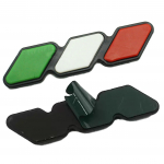 Maasturi iluv&otilde;re embleem kleebis kleebis embleem embleem kaunistus silt Itaalia lipp kolmev&auml;rviline Fiat/Abarth