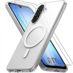 Coque de Protection - BOOLING - Samsung Galaxy A17 5G/4G - avec Cercle Magn&eacute;tique - 2 Verres Tremp&eacute;s