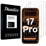 Verre Tremp&eacute; pour iPhone 17 PRO [Pack 4] Film Vitre Protection Ecran Phonillico&reg;
