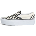 Vans Classic Slip-On Stackform Ruuduline - Must Valge Unisex Tossud Classic-White VN0A7Q5RTYQ 42
