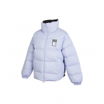 Adidas Originaalid FW22 &uuml;hev&auml;rviline &uuml;mberp&ouml;&ouml;ratav spordi soe nailon Duck Down Vintage jope Naiste &uuml;ler&otilde;ivad Sinine must HS9499 S