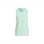 Adidas X Stella McCartney &uuml;hiselt kaubam&auml;rgistatud &uuml;hev&auml;rvilise logotr&uuml;kiga sporditanktopp naistele Toppid K&uuml;lmutatud-roheline HD9130 XS