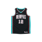 Nike Memphis Grizzlies Ja Morant 2020-21 Hooaeg Hingav Varrukateta Spordis&auml;rk Meeste Topid Must CN1030-010 M