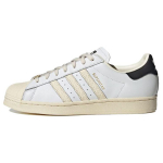adidas Superstar reljeefsete triipudega - Wonder White Black Unisex tossud Jalatsid-White Core-Black ID4675 40⅔