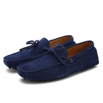 Moodsad K&otilde;rge Kvaliteediga Meeste Mokassiinid Suede Vabaaja Jalan&otilde;ud Suvine Klassikaline Pehme Mokassiin Meeste S&otilde;idujalan&otilde;ud Luksuslik Slip-on Meeste Korterid Suurus 38-49 38 tumesinine v&auml;rv